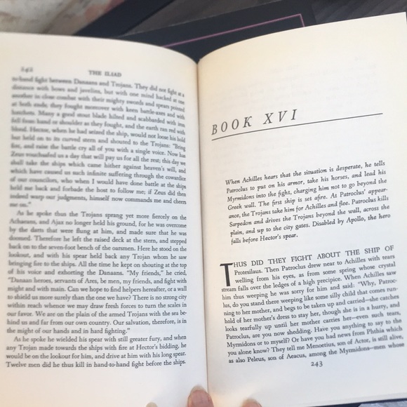 Homer’s Iliad Hardcover Ancient Greek Epic Poem - Picture 5 of 6